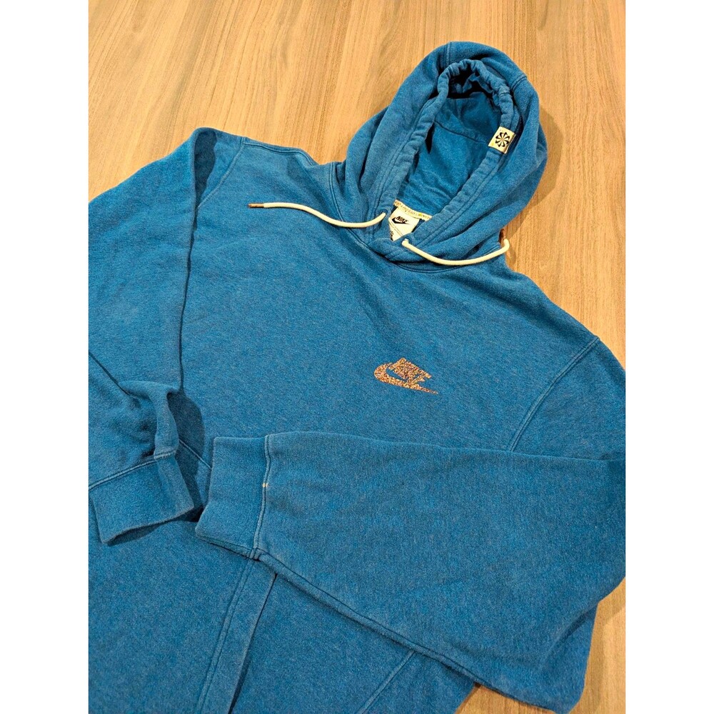 Nike Sportswear Revival Fleece Pullover Cotton Blend Logo Size 2XL